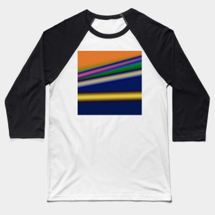 red blue green pink abstract art Baseball T-Shirt